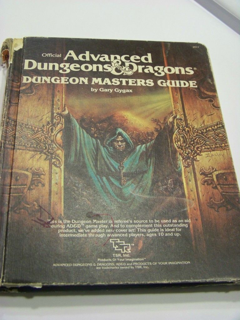  Dungeon Masters Guide TSR Ad D Dungeons Dragons Gary Gygax 1979