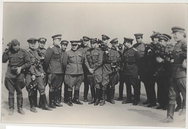 1945 WW2 Russian Red Army Marshal Georgy Zhukov Photo