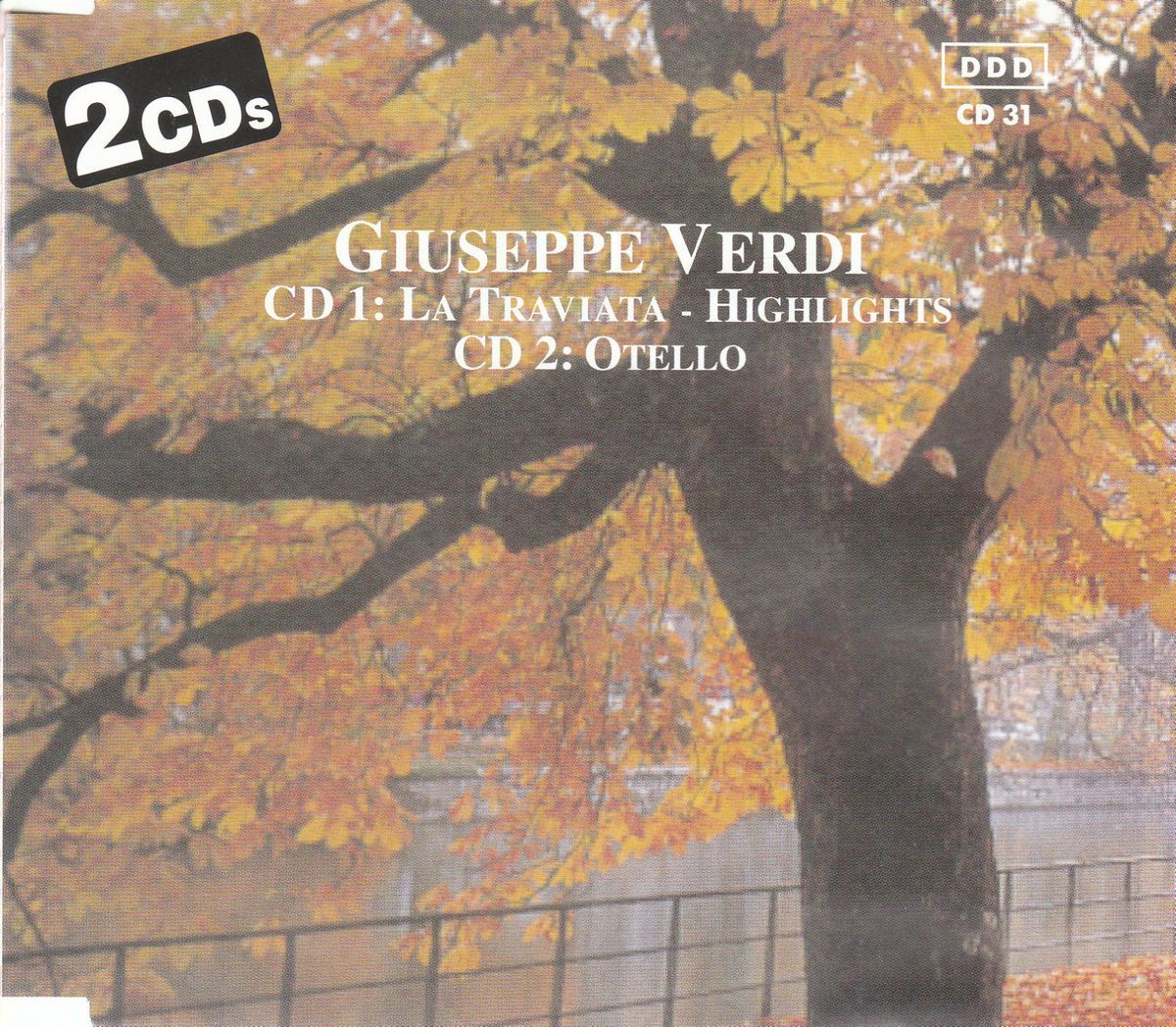 Highlights from Giuseppe Verdis La Traviata Otello 2 CD Set 1990