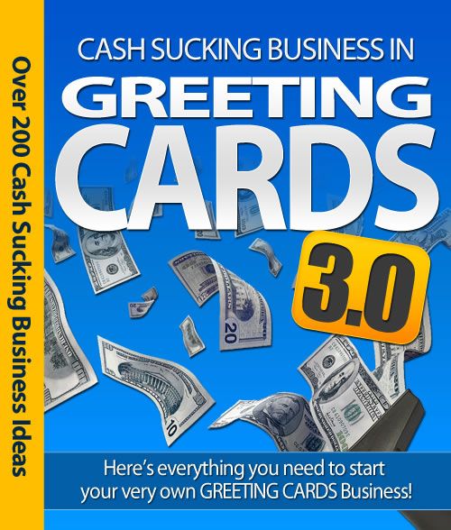 Complete Greeting Card Home Based Business Including Guides Templates