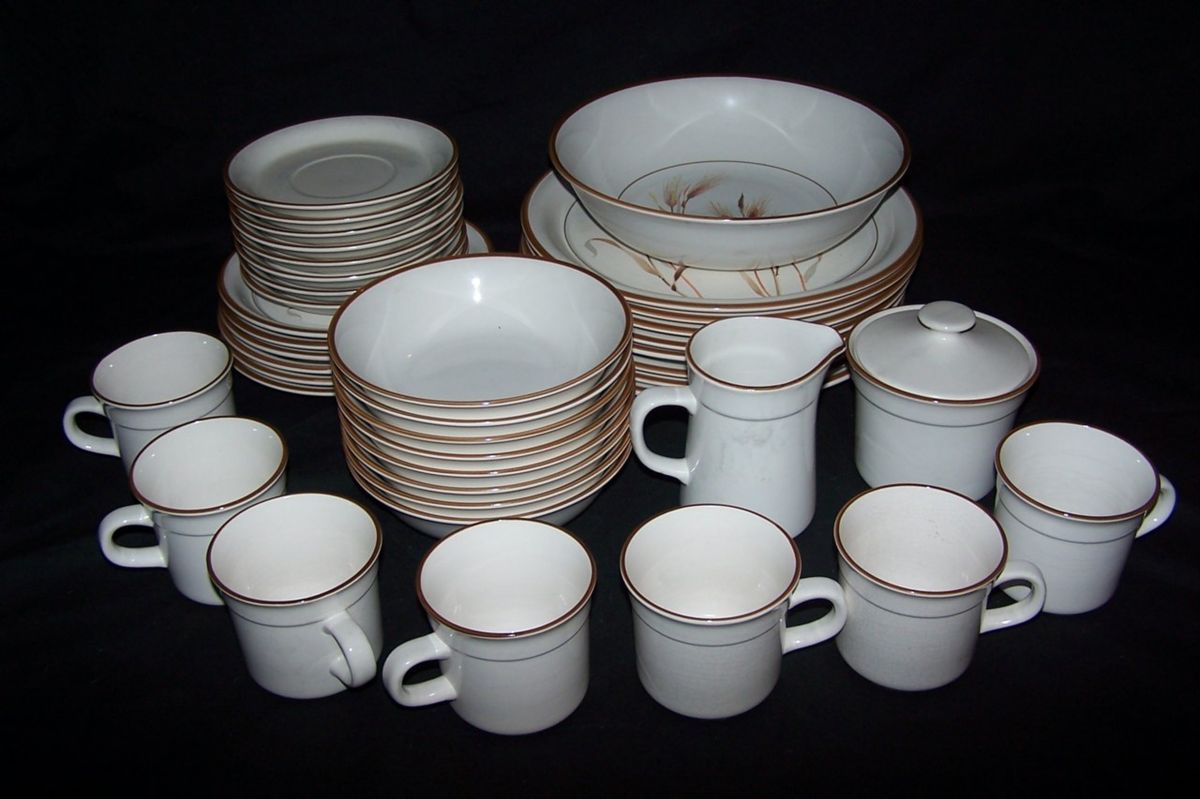 41 PC Nitto Overtones Harvest Song China Set Wheat