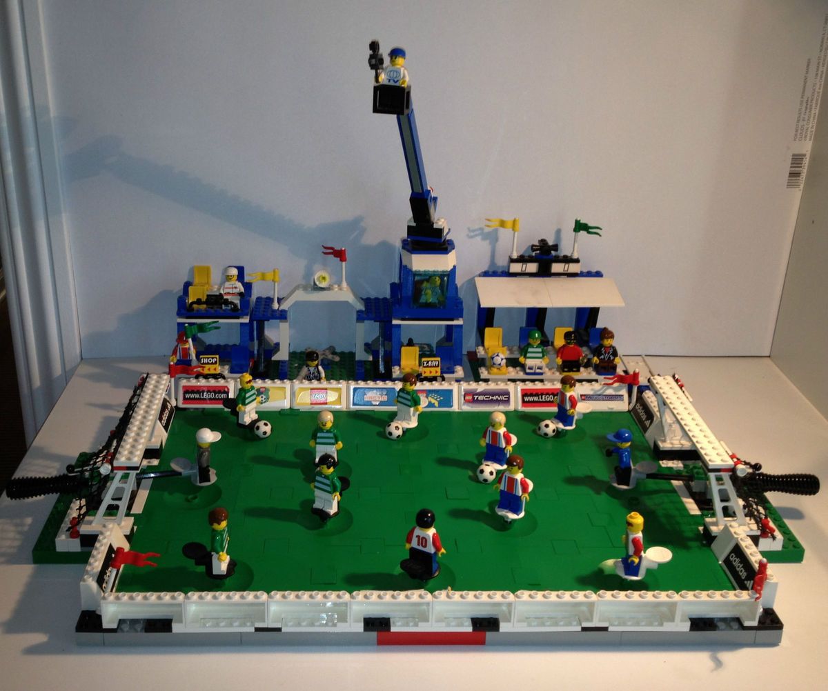 Lego Sports Football Grand Soccer Stadium 3659, 3408, 3403 soccer