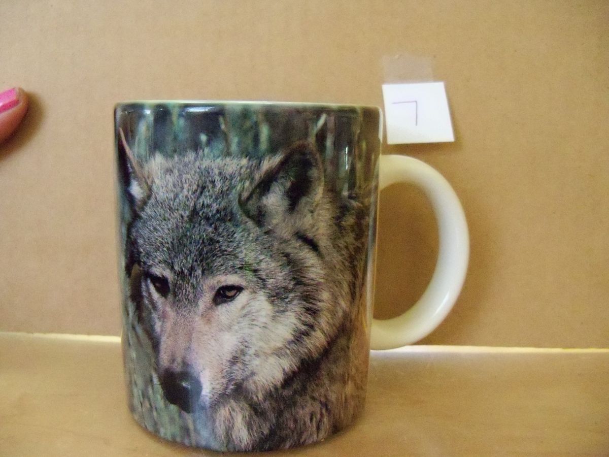National Wildlife Federation Mug Gray Wolf Canis Lupus Coffee Mug S10A