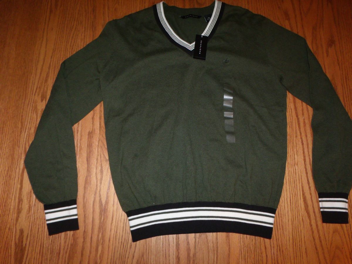  John Green V Neck Sweater Heather 3XL XXXL 2XL XXL Retail $58