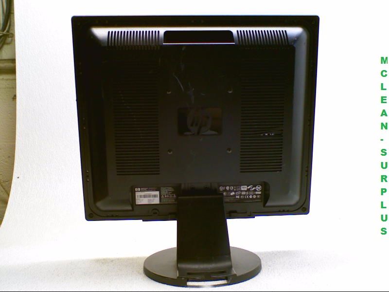 HP L1906 19 Flat Screen LCD Monitor Scratch Dent