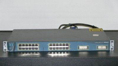 Cisco 3500 Poe Enabled 24 Port Network Switch Model WS C3524 PWR XL En