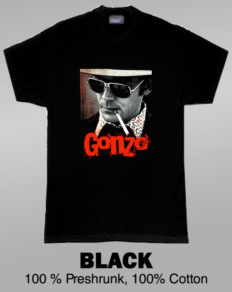 Hunter s Thompson Gonzo Journalism T Shirt