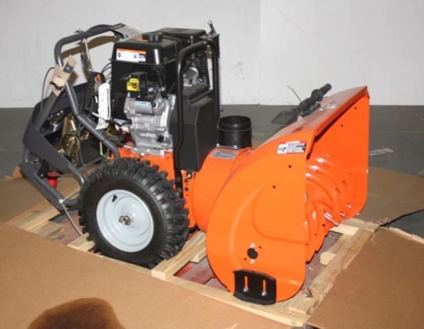 Husqvarna 27 Dual Stage Snow Blower Thrower with Electric Start