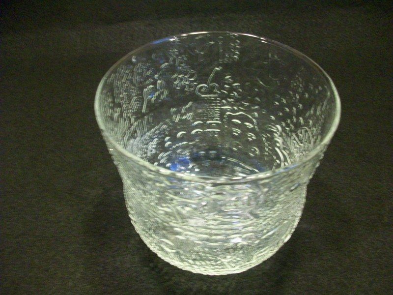 Iittala Finland Fauna Art Glass Bowl Vase Oiva Toikka