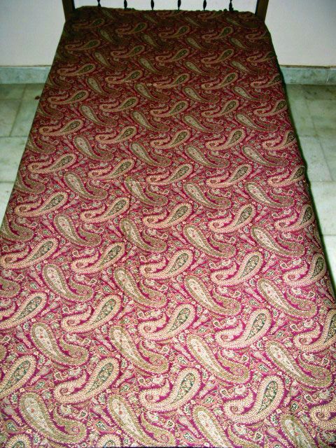 Blanket Pink Jamawar Pashmina Bedspreads India Bed Cover Twin Size