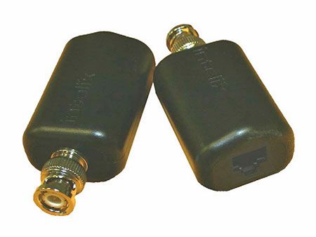 Intelix Composite Video Over Cat 5 6 Twisted Pair Extender Balun AVO