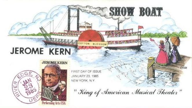 Collins Hand Painted 2110 Jerome Kern Show Boat King of American