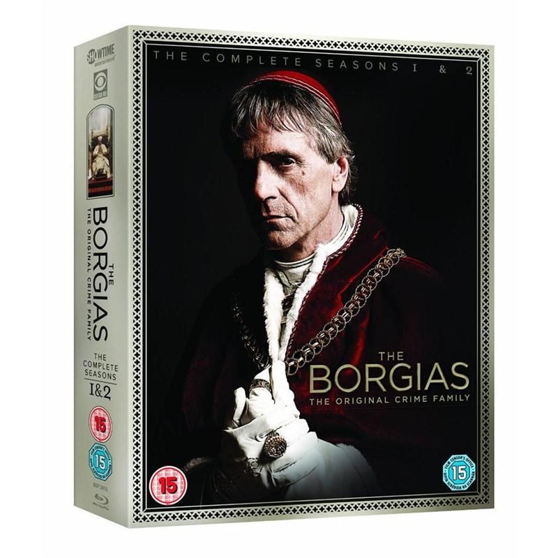  Borgias Seasons 1 2 Box Set Region Free Blu Ray Jeremy Irons