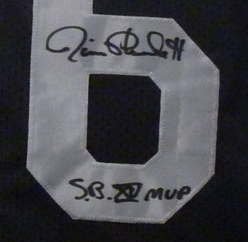 Jim Plunkett Autographed Signed Oakland Raiders Size XL Black Jersey w