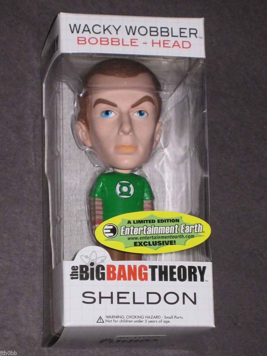 Big Bang Theory Sheldon Cooper Limited Bobble Head Figure Jim Parsons