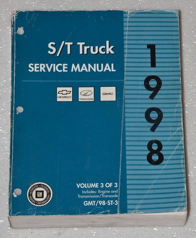2000 Chevrolet Astro Van, GMC Safari Van Factory Service Manuals