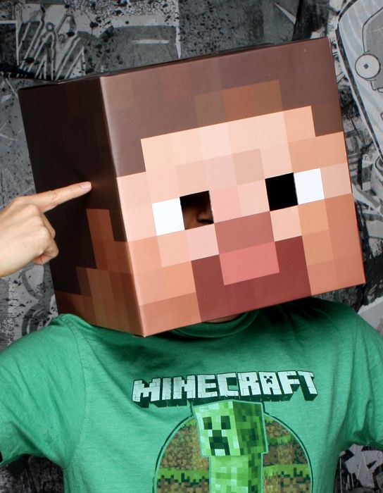 Minecraft Steve Head by Jinx
