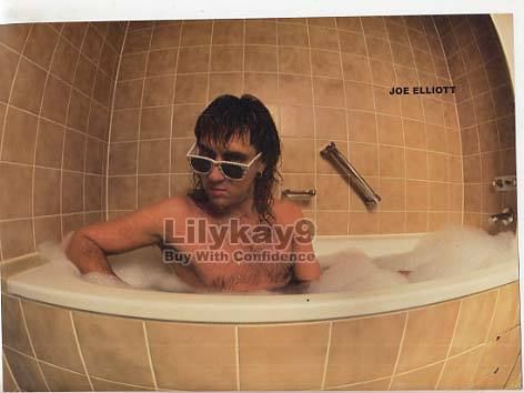 Joe Elliott Mini Poster Def Leppard Bon Jovi Pinup LK9