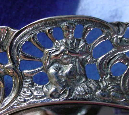 John Scofield Georgian Sterling Silver Salver Footed 1798 36 oz  