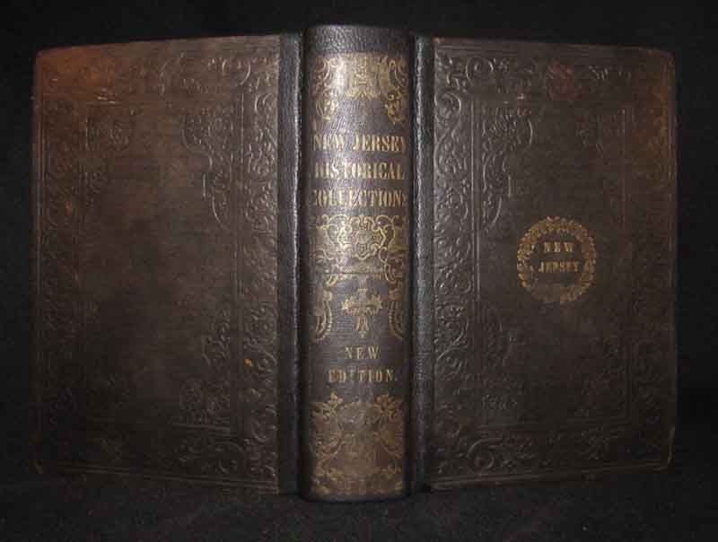 1857 New Jersey Antique History Towns Counties Epitaphs Battles Pirates Indians  
