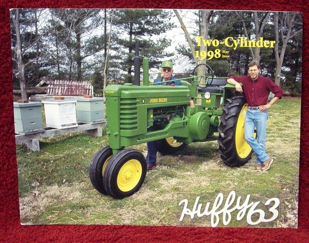 Two Cylinder Magazine Featuring John Deere LAT Styled Model B Tractors  