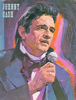 Johnny Cash 1974 Tour Concert Program Book  