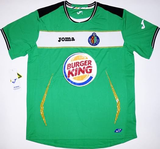 Getafe Joma Burger King Football Shirt Soccer Jersey Top Camiseta Spain New  