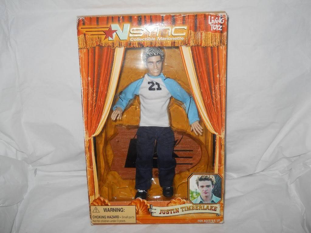 Justin Timberlake Collectible Marionette NSYNC Doll