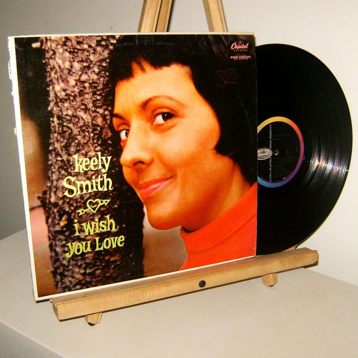 Keely Smith I Wish You Love Capital Records 1958 Pop Music Vinyl LP