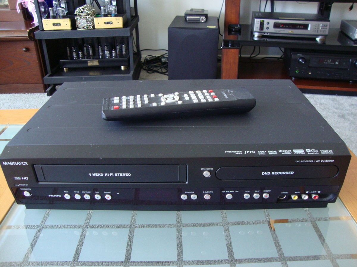 Magnavox ZV427MG9 VHS DVD Recorder