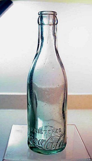 Charleston West Virginia Antique Aqua Coca Cola Bottle