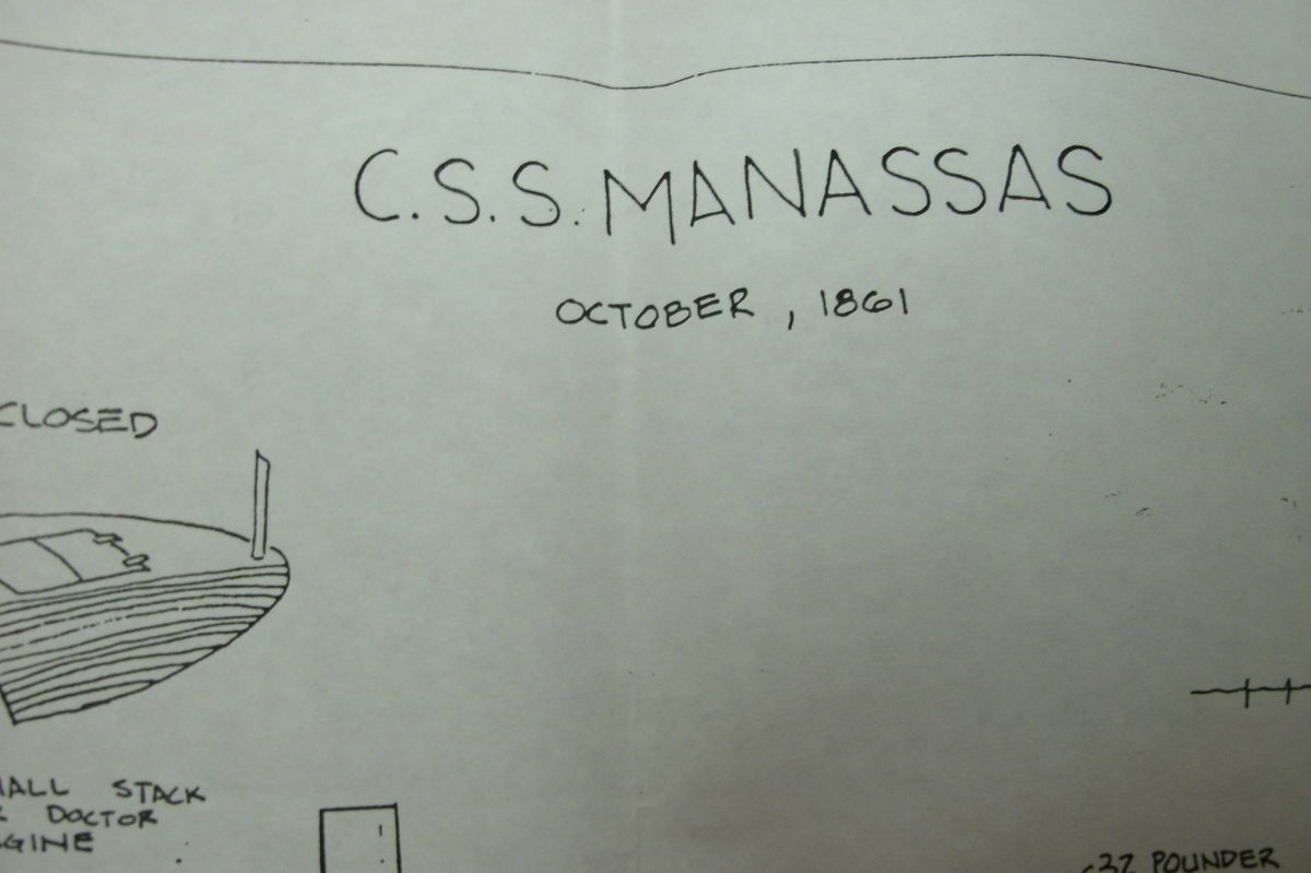Lone Star Models Resin Model of CSS Manassas