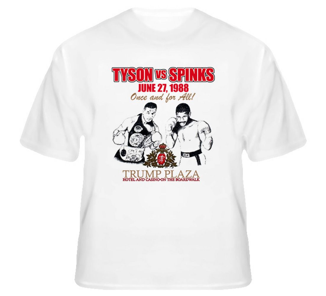 Mike Tyson vs Michael Spinks Fight T Shirt