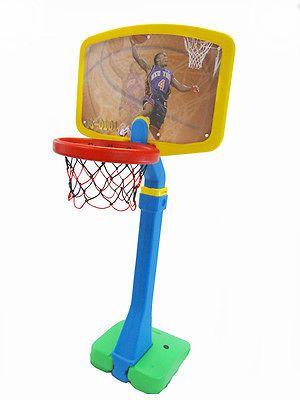 NEW Big Basketball Hoop Set Easy Setup Score Great for Little Children