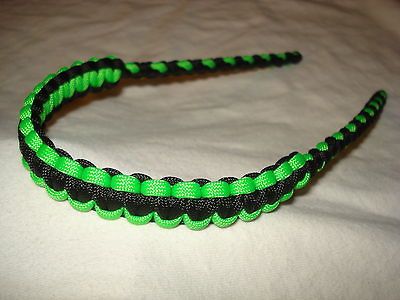 On Target Bow Wrist Sling in Black/ Neon Green for compound bows