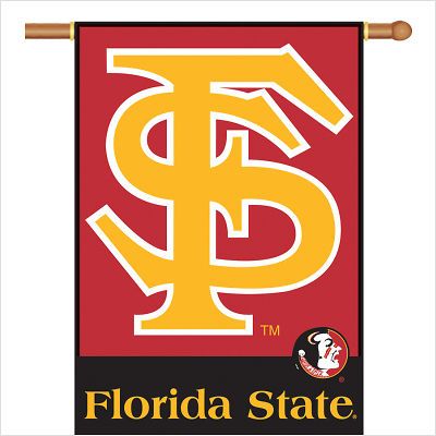 BSI Products Florida State Seminoles 2 Sided Banner with Pole Sleeve