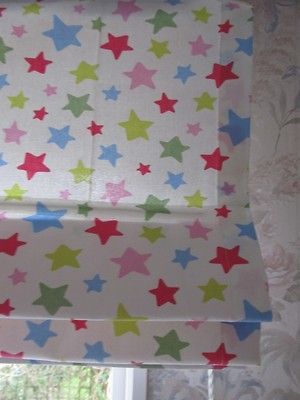 CATH KIDSTON FABRIC UNLINED ROMAN BLIND boat cowboy footie train UP TO