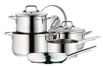 WMF Collier 8 Piece 18/10 Stainless Cookware Set