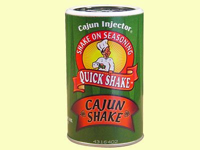 CAJUN INJECTOR SHAKE ON SEASONING QUICK SHAKE CAJUN SHAKE