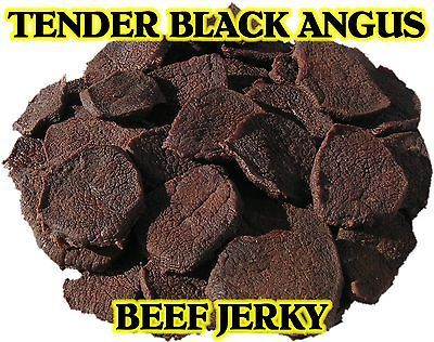 Tender Black Angus Beef Jerky Sweet and Mild (Over 1/4 Inch Thick) 1