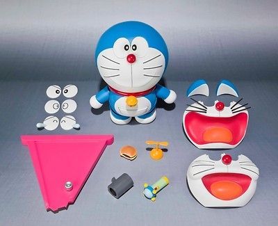 New Bandai Robot Spirits 103 Tamashii Doraemon Action Figure