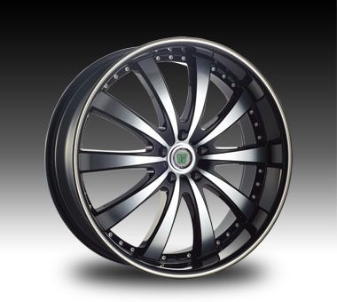 20 22 24 Phino 168 Wheels Black Lexani Cadillac cts DTS STS DeVille