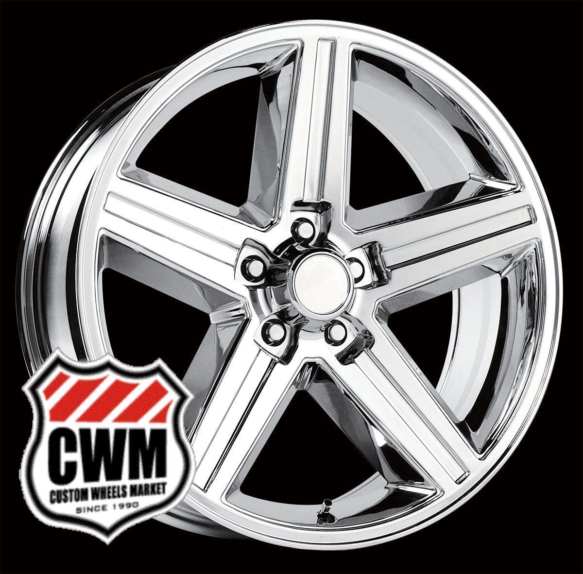 20x8 IROC Z Chrome Replica Wheels Rims 5x4 75 for Chevy Camaro 82 92