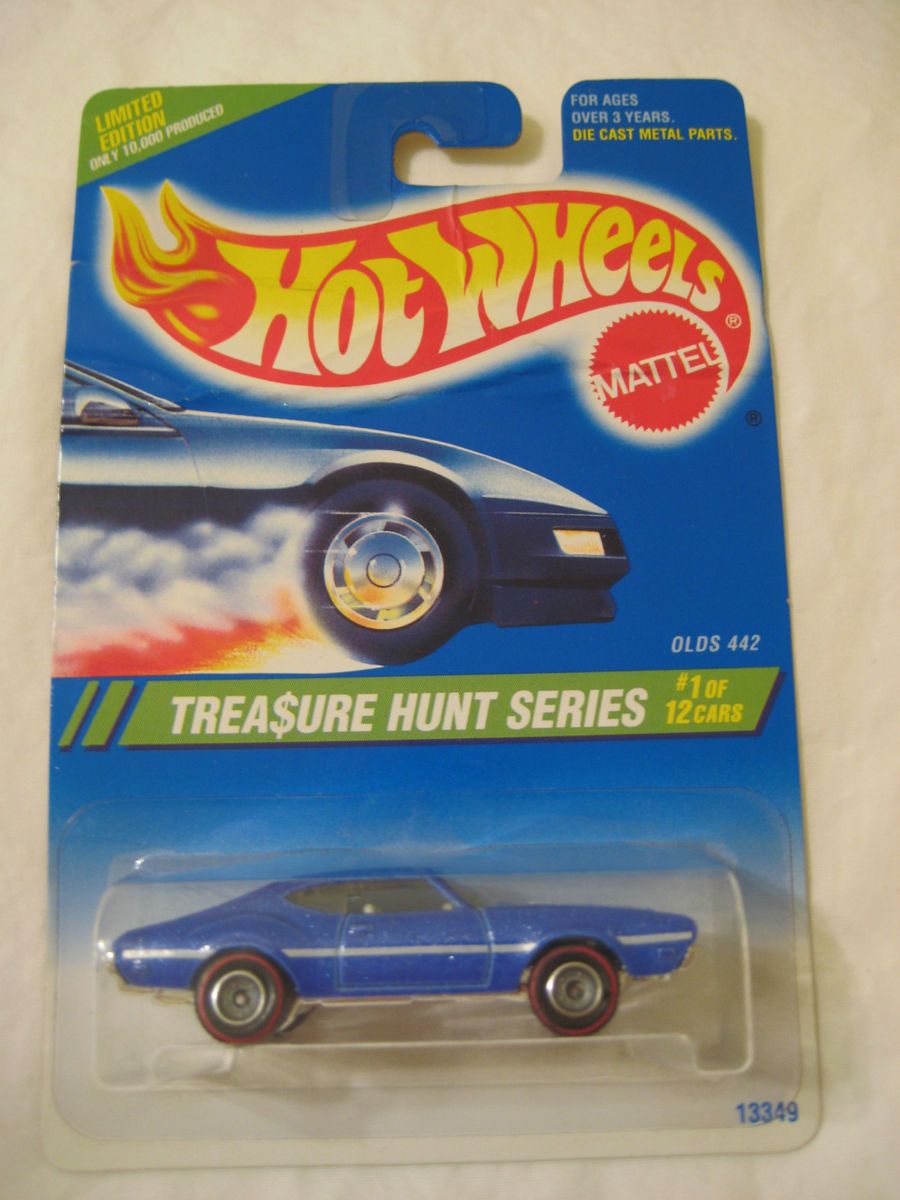 1995 Hot Wheels Olds 442 Treasure Hunt 1 of 12 L K N W