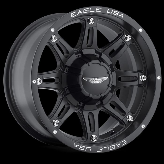 CPP American Eagle Style 027 Wheels Rims 20x9 8x170mm Matte Black
