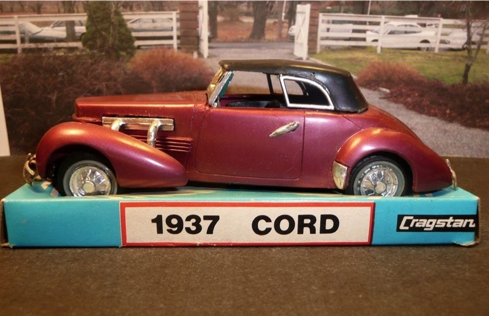 1968 Cragstan Wild Wheels 1937 Cord