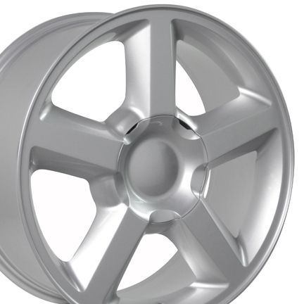 Silver Chevrolet Silverado Tahoe Avalanche OE Factory LTZ Wheels Rims