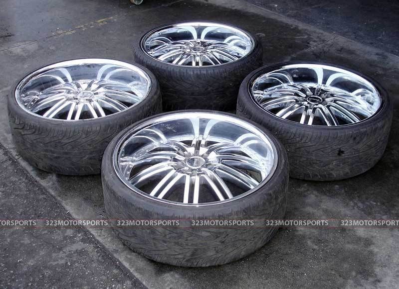 24 Versante VE212 Used Wheels Tire Dodge Charger Magnum 300C