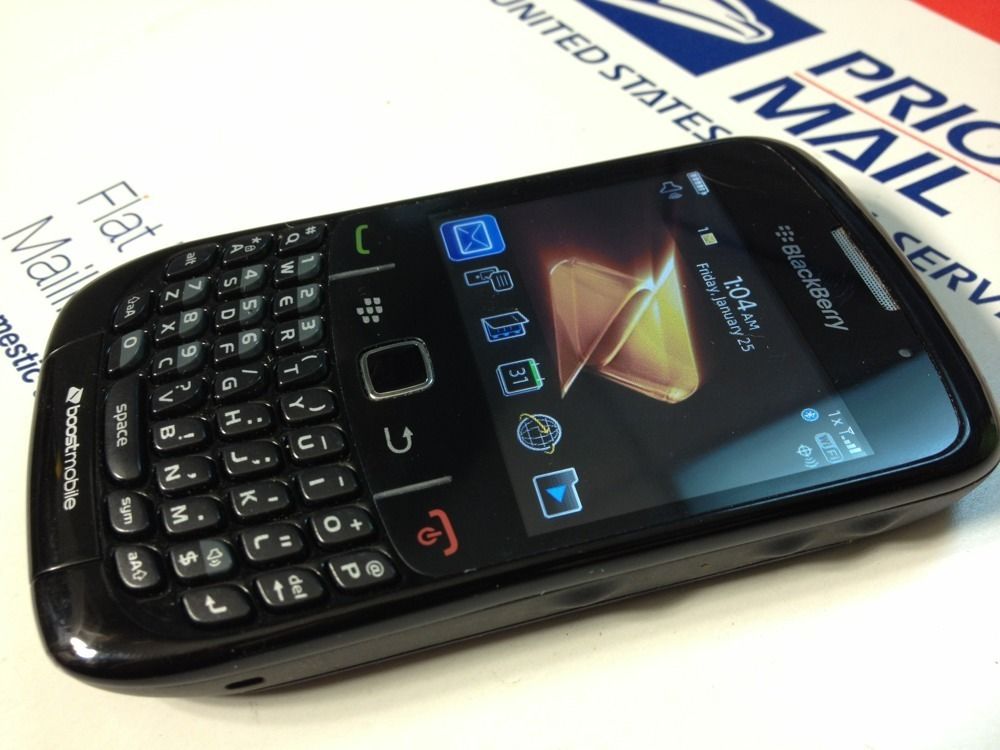 Nice BlackBerry Curve 8530 Black Boost Mobile Wifi Keyboard 3G GPS